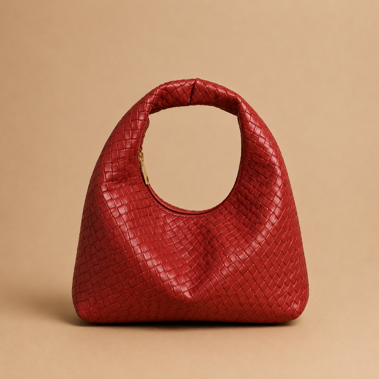 Borsa Donna Intrecciata – Tracolla Elegante con Chiusura Zip