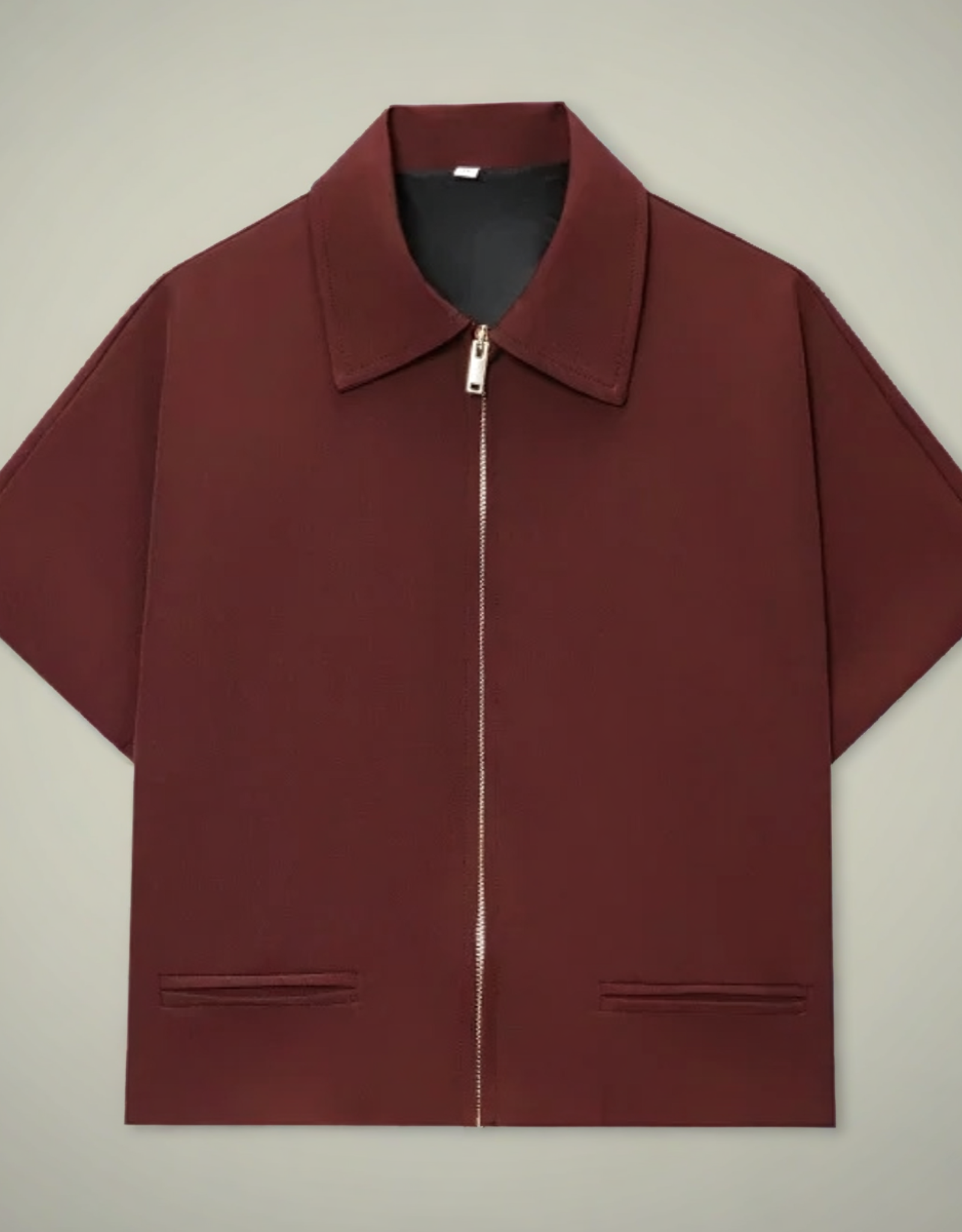 Giacca Donna Corta in Stile Varsity – Maniche Corte con Zip, Look Estivo Casual